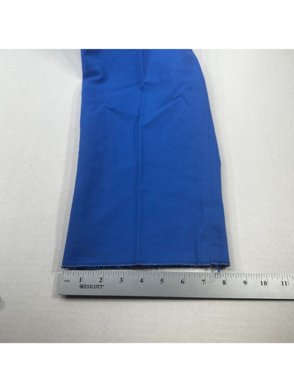 Aureus Men's Sz 36 Pant Pleated Raw Hem Needs To Be Tailored Blue New With Tags - Picture 10 of 16